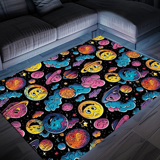 Classic 70s Arcade Carpet for Bedroom - Ideal for Gamers and Enthusiasts of Vintage Video Game Decor, Arcade Decor, Gift for Gamers, Video Game Lovers G33