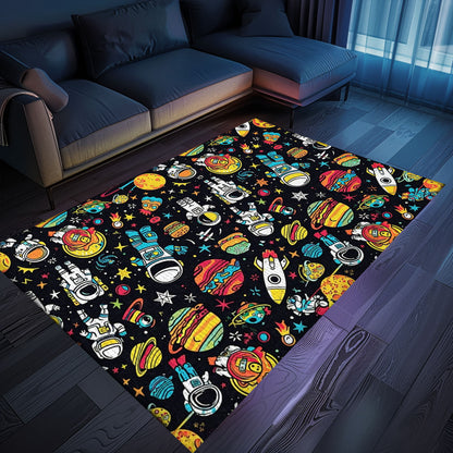 Nostalgic 70s Arcade Carpet for Living Room - A Must-Have Arcade Decor for Dedicated Gamers, Arcade Decor, Gift for Gamers, Video Game Lovers G3