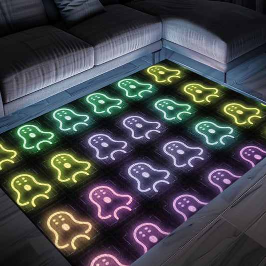Neon Video Game Retro Arcade Rug for Bedroom, a Perfect Addition to Your Gaming Decor Collection, Arcade Decor, Gift for Gamers, Video Game Lovers G65